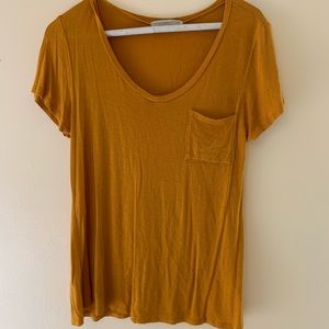 Yellow Pocket T Shirt